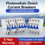 Bolartu 4 Pole DC Circuit Breaker (MCB) for Solar System – 500V/1000V/1500V