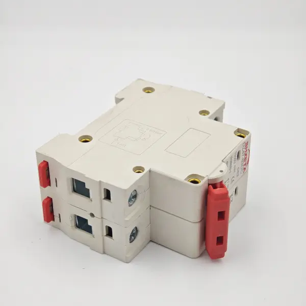 2 Pole 6A–63A 220V AC MCB C Curve 6kA Circuit Breaker
