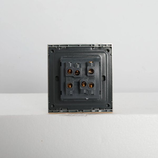 Frameless Gold 2 Gang Switch – Ghana