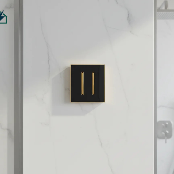 Frameless Gold 2 Gang Switch – Ghana