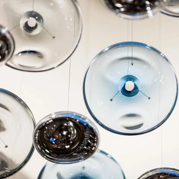 Designer Glass Ball Pendant Light – Modern Luxury LED Ghana