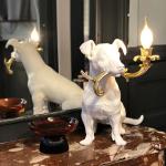 Dog Resin Statue Table Lamp – Decorative Bedside Lamp Ghana