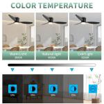 52 Inch Ceiling Fan with LED Light & Remote Control In Ghana