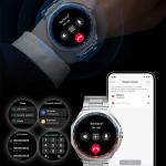 GTC3 Zinc Frame Smartwatch – 1.43” AMOLED, BT Calling, Fitness & Business Watch Ghana