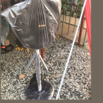 Focus 5-Blade Standing Fan with Remote Control – 3 Speed