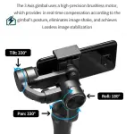 3-Axis Phone Gimbal Ghana – Auto Face Tracking Smartphone Stabilizer for TikTok, Reels & Live Streaming
