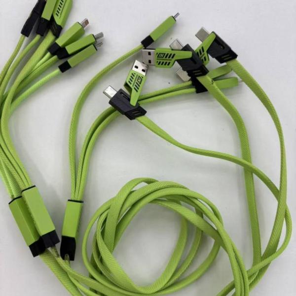 3-in-1 Fast Charging Cable – Type-C, Lightning & Micro USB Ghana