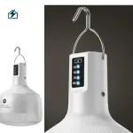 38W Rechargeable Dumsor Emergency Bulb Ghana – LED Light with 12-Hour Battery Backup