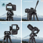 YUNTENG VCT-668 RM Aluminum Camera Tripod Ghana – Stable & Smooth Video