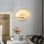 Modern Minimalist Nordic Wall Lamp – Warm LED Bedside & Living Room Light