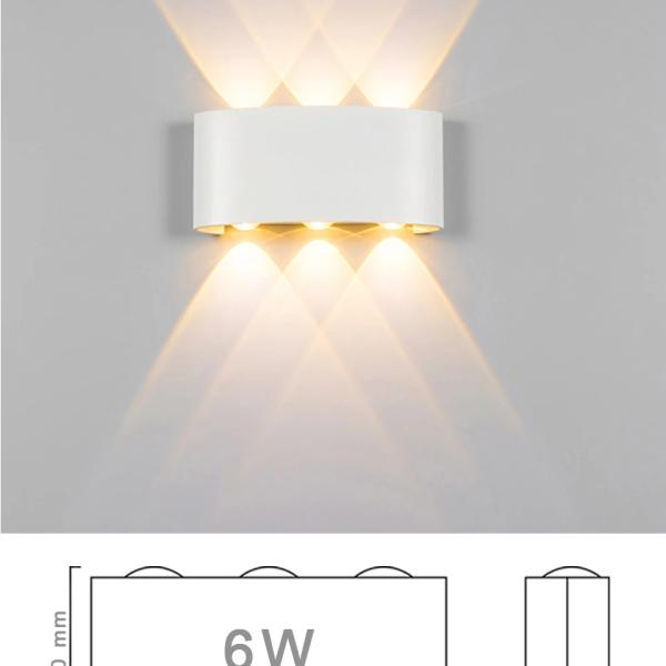 Hagood HG-05 6W LED Waterproof Wall Lamp – Ghana