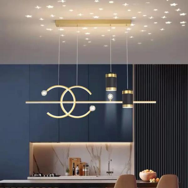 Modern Nordic Long Strip Pendant Light – Dining Chandelier Ghana