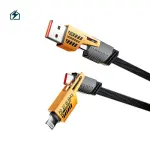 4-in-1 Fast Charging Cable – USB-C, Lightning & Micro USB Multi Charging Cable for iPhone & Android in Ghana
