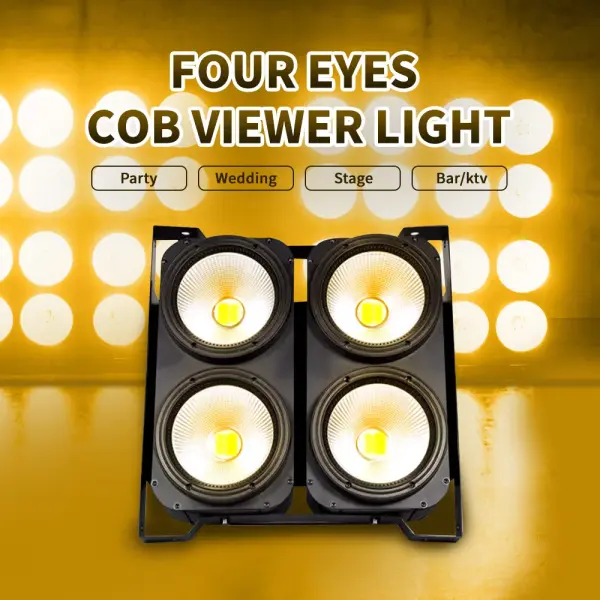 400W 4-Eye COB LED Audience Light with DMX512 for Stage & Events