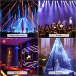 400W 4-Eye COB LED Audience Light with DMX512 for Stage & Events