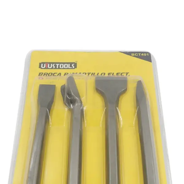 4PCS SDS Plus Concrete & Masonry Chisel Drill Bit Set
