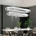 Modern Simplicity LED Iron Glass Chandelier K4109 – Ghana
