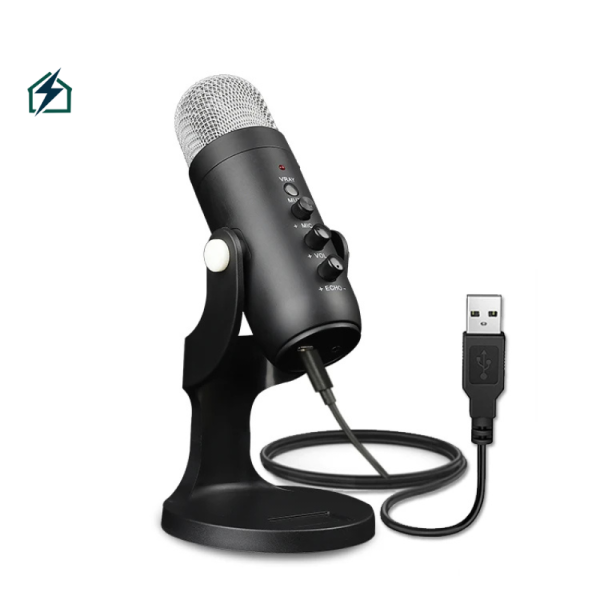 JD-900 USB Condenser Microphone Ghana – Plug & Play Studio Mic