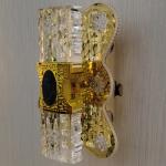 Modern LED Acrylic Wall Light (B5171-1W) – Gold Decorative Wall Lamp Ghana