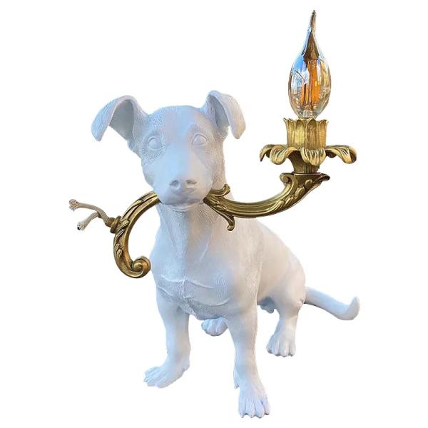 Dog Resin Statue Table Lamp – Decorative Bedside Lamp Ghana