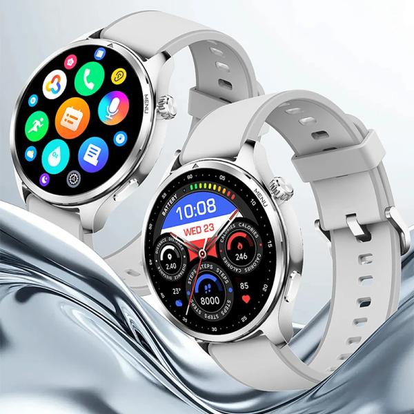 GTR1 AMOLED Dual GPS Smartwatch – 1.43” Display, BT Calling, Fitness & Business Watch Ghana
