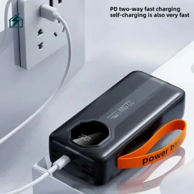 60,000mAh Power Bank Ghana – Fast Charging PD Portable Charger (BY-570S) Universal Compatibility