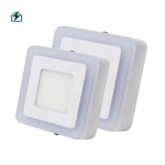 6W Double Color Panel Light
