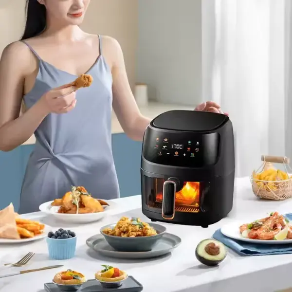8L Large Capacity Air Fryer Ghana – Smart Family Cooking Air Fryer