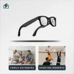 AI Smart Glasses with Camera & Real-Time Translation Ghana – 1080P Video Recording, Voice Assistant, Music & Calls