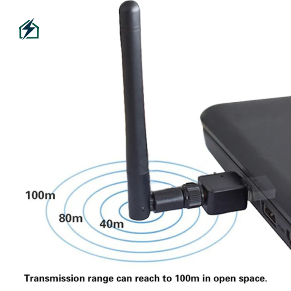 Feasycom FSC-BP119 USB Bluetooth 4.0 Dongle – 100m Wireless Audio & Data Adapter for Windows Laptop
