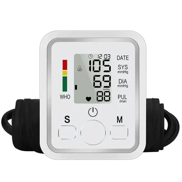 Big Screen Digital Blood Pressure Monitor – Large Display Automatic Upper Arm BP Monitor