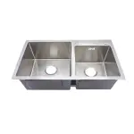 Black Double Bowl Kitchen Sink – Premium Stainless Steel Kitchen Sink Ghana