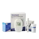 Blood Glucose Meter – Digital Blood Sugar Testing Kit with LCD Display & Test Strips