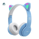 Cute Cat Ear RGB Gaming Headset with Mic