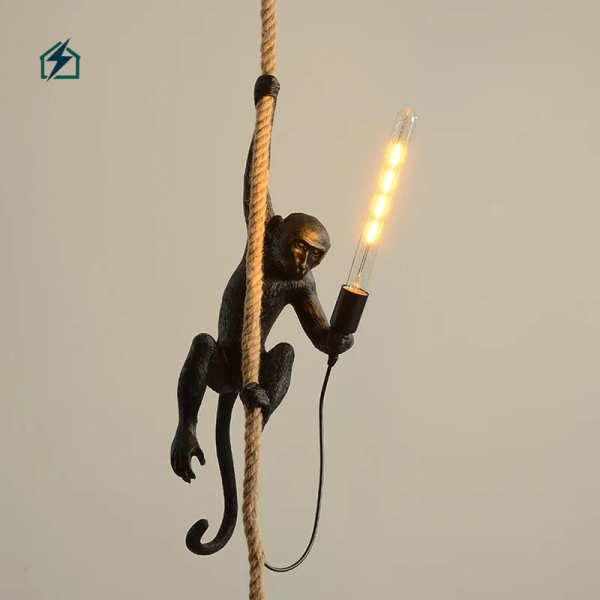 Nordic Hemp Rope Chandelier