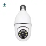 E27 WiFi Bulb Security Camera 360° – Smart Wireless CCTV Light Camera for Ghana Homes