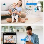 E27 WiFi Bulb Security Camera 360° – Smart Wireless CCTV Light Camera for Ghana Homes