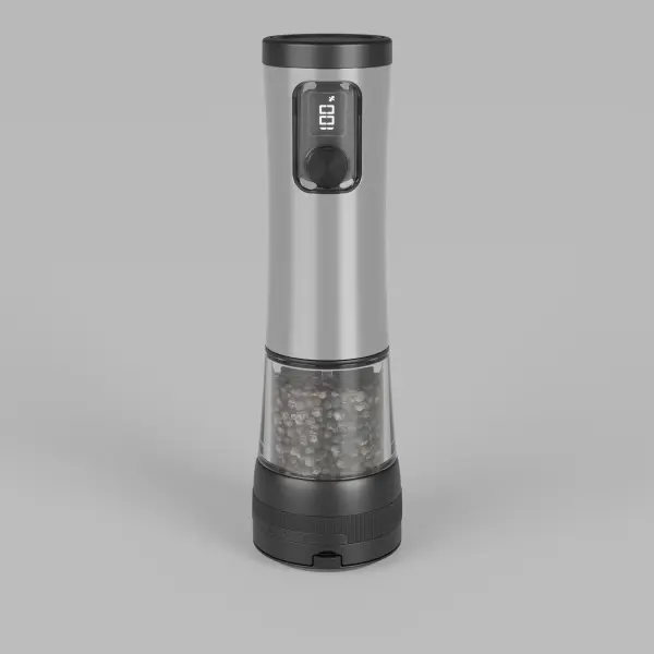Electric Stainless Steel Grinder Set Ghana – Rechargeable Salt, Pepper & Spice Grinder
