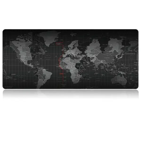 Extended Large Gaming Mouse Pad – Anti-Slip Soft Rubber Keyboard Mat 60x30cm Ghana