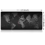 Extended Large Gaming Mouse Pad – Anti-Slip Soft Rubber Keyboard Mat 60x30cm Ghana