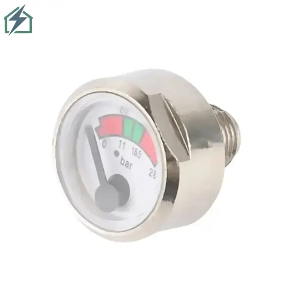 Fire Extinguisher Pressure Gauge 23mm – 0–28 Bar Gauge for ABC Dry Powder Fire Extinguishers Ghana