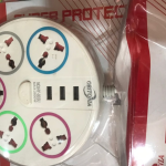 5 Way Extension Socket with USB & Type-C – Universal Power Strip Ghana