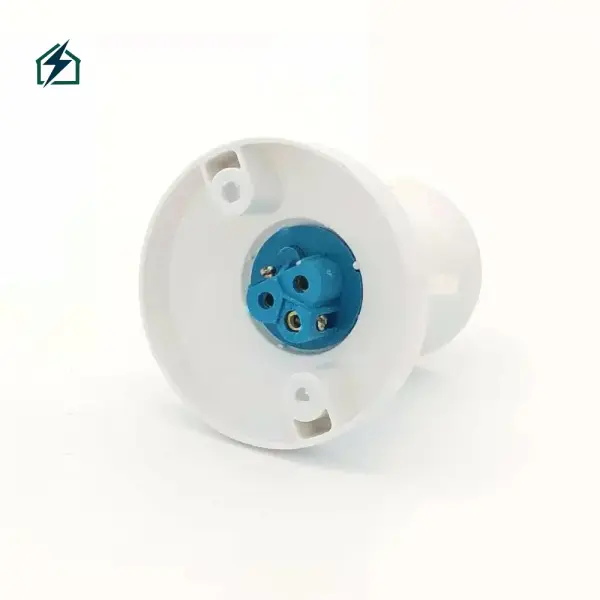Focus B22 Pin Type Wall Lampholder – Durable CE-Certified Light Bulb Holder for Ghana Homes & Offices