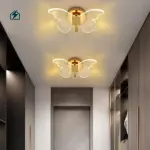 Gold Butterfly LED Wall Light – Modern Decorative Wall Lamp for Bedrooms & Living Rooms in Ghana