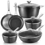 Granite Stone Pro Cookware Set Ghana – 10 Piece Nonstick Pots & Pans Set