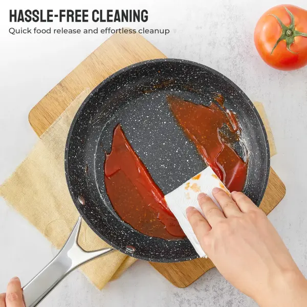 Granite Stone Pro Cookware Set Ghana – 10 Piece Nonstick Pots & Pans Set
