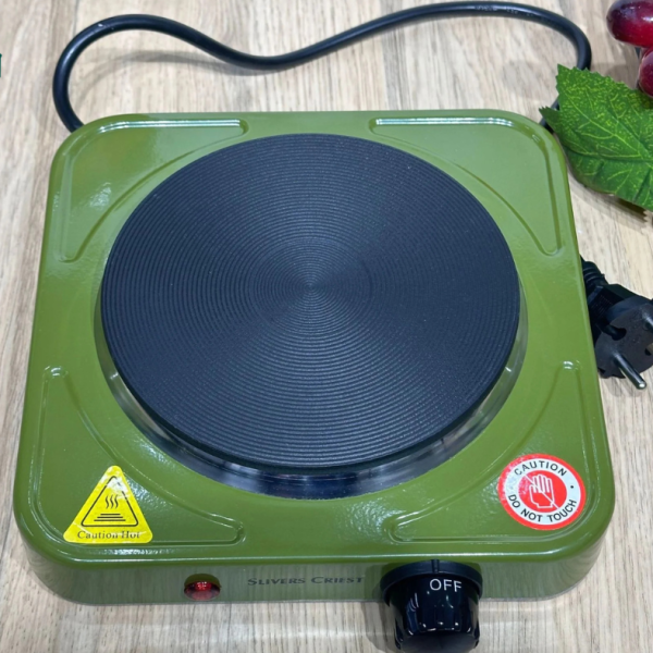 Single Plate Electric Stove with Adjustable Heat Control