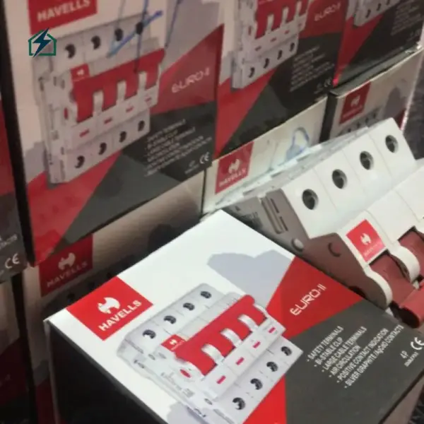 Havells 2 Pole Circuit Breaker – Reliable Dual Line Electrical Protection for Homes & Businesses in Ghana