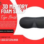 3D Memory Foam Sleep Eye Mask Ghana – Light Blocking Soft Eye Cover