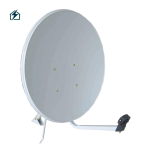 75cm High Gain Ku Band Offset Satellite Dish – Strong Signal Outdoor Dish